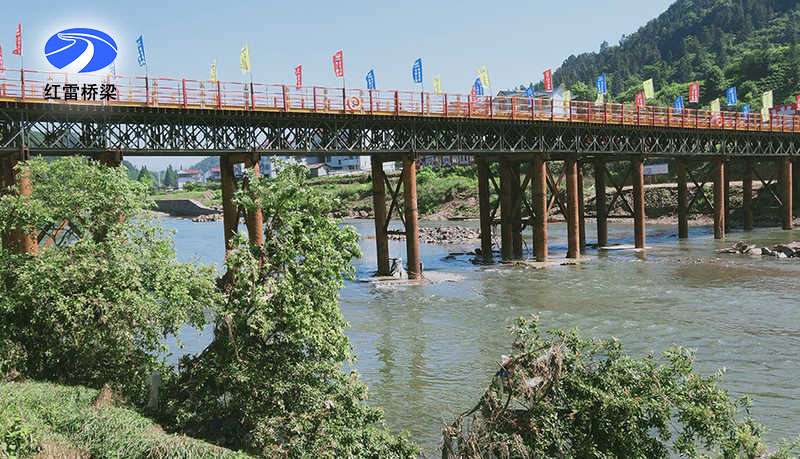 安徽黃山鋼便橋施工_昌景黃鐵路（南昌至景德鎮(zhèn)